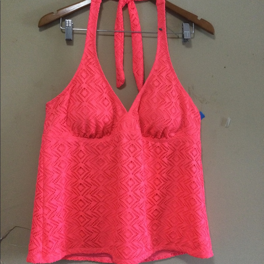 Catalina Swim  Back Open XL Tank Top Orange